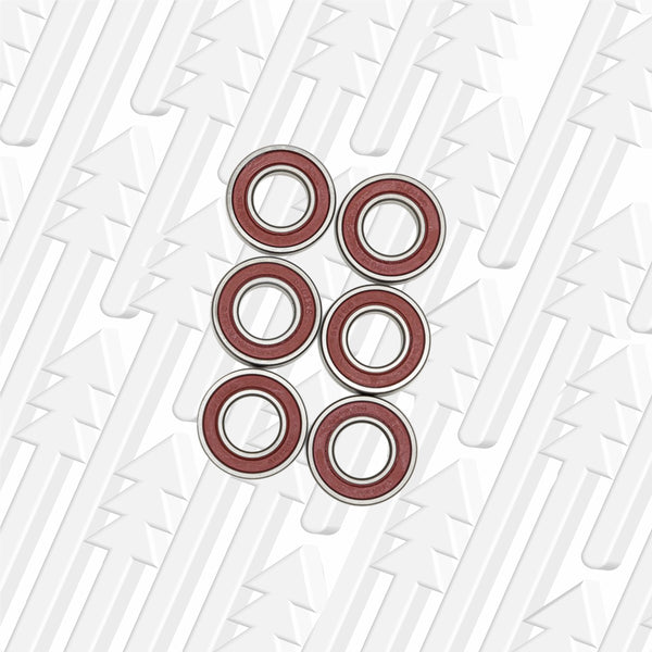 Image of Marin Bearing Kit A, consisting of six cartridge bearings.