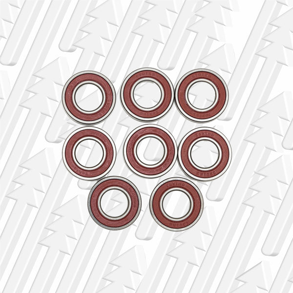 Image of Marin Bearing Kit B, consisting of eight cartridge bearings.
