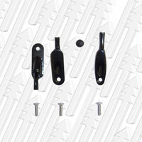 Marin housing guides and related hardware.